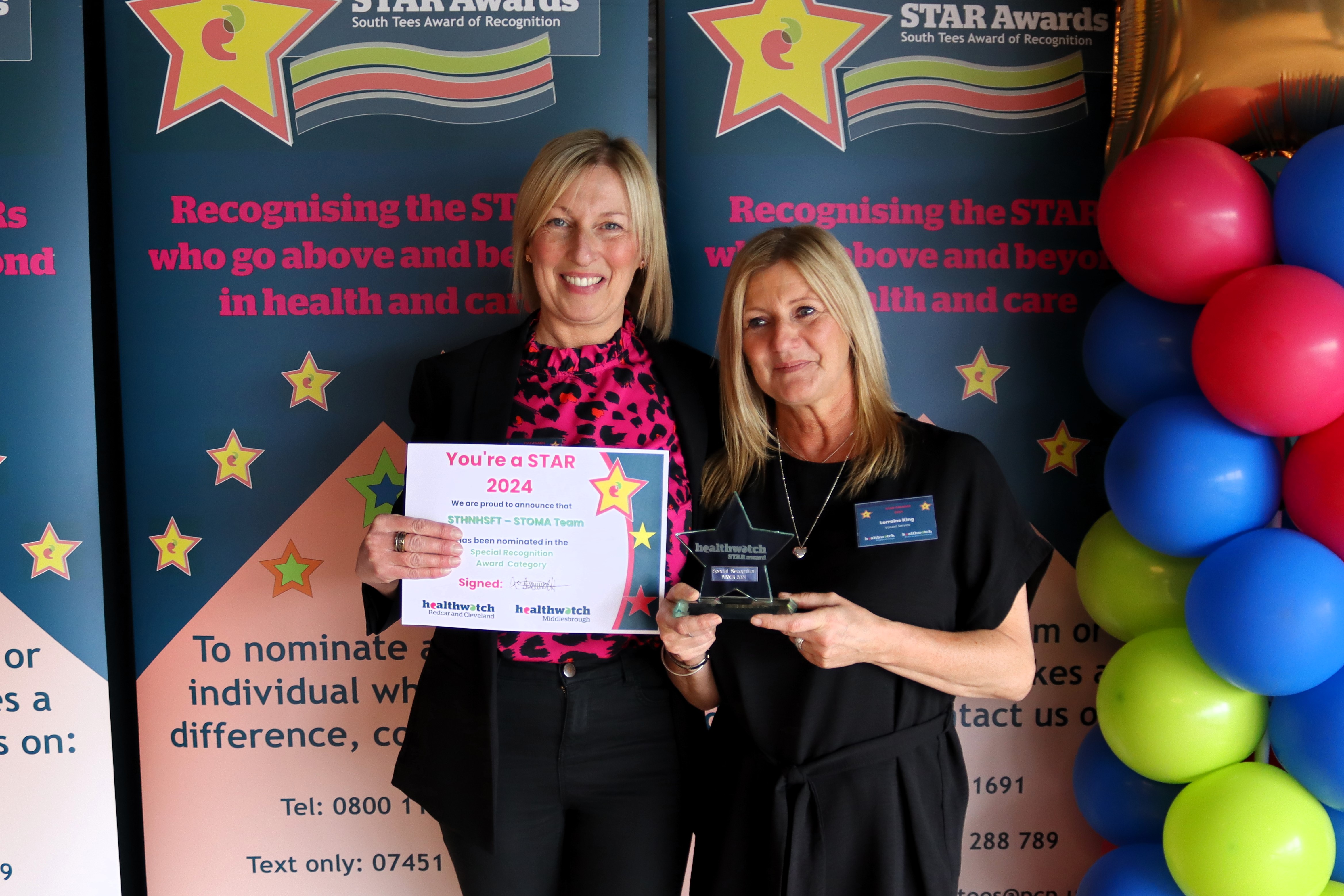 winner of 1st special recognition award