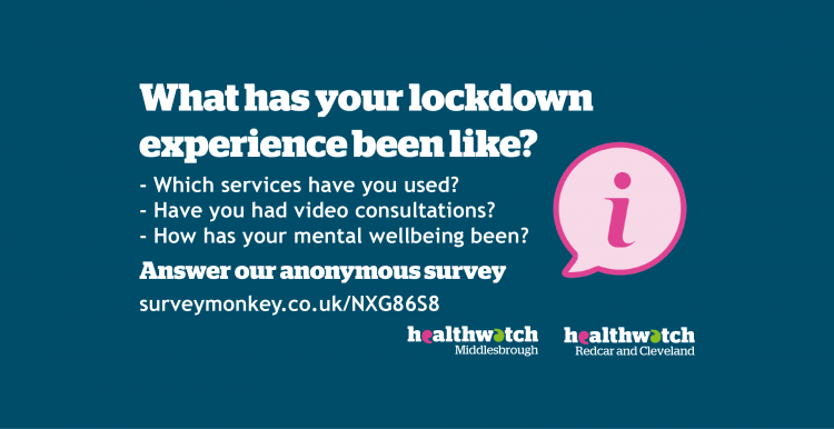 Lockdown experience survey advertisement