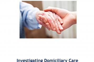 Investigating Domicilliary Care front cover