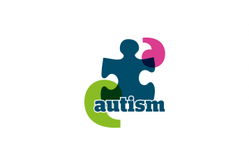 Jigsaw piece with the word 'autism