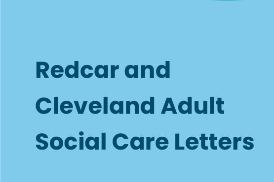 Front page of the Redcar and Cleveland Adult Social Care Letters