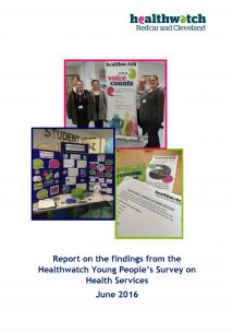 Young People’s Survey on Health Services front cover Young People’s Survey on Health Services front cover