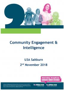 U3A Report November 2018